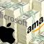 Microsoft, Apple y Amazon.