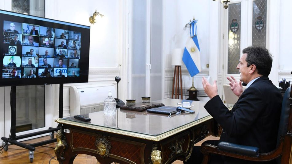 Massa cumple nutrida agenda desde el Congreso, pero todavía no se expresó sobre Vicentin.