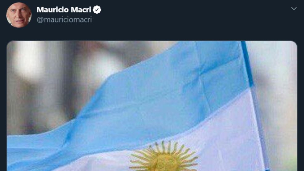 El tuit de Mauricio Macri