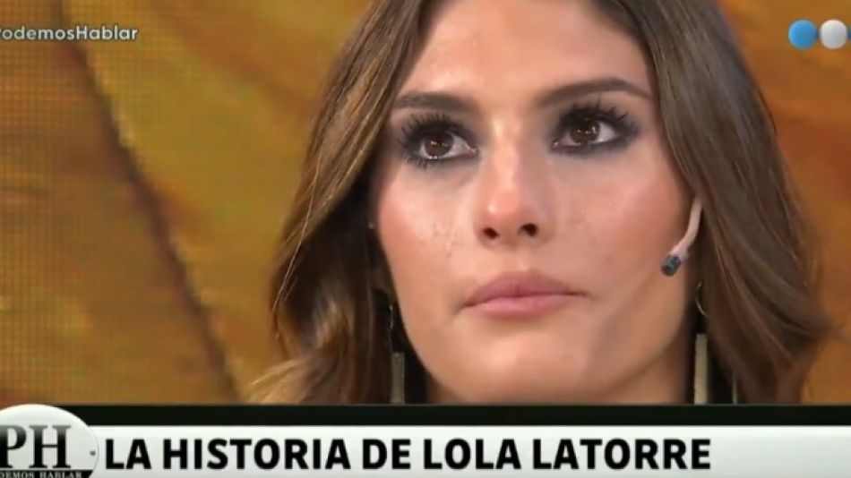 Entre lágrimas, Lola Latorre: “Me sentí traicionada como hija, mi papá era como un ídolo para mí”