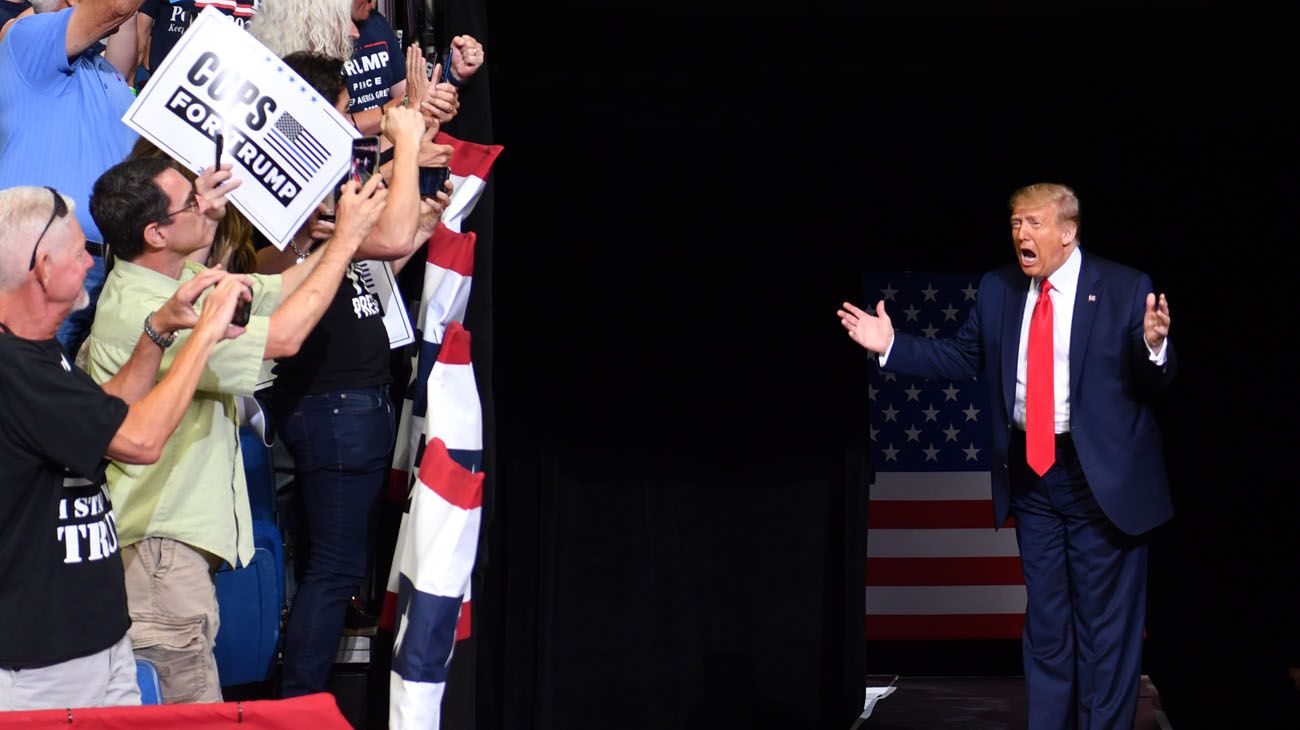 Evento de campaña del presidente de EE.UU. Donald Trump en Tulsa