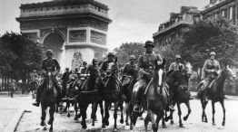 Tropas Nazis llegando a París