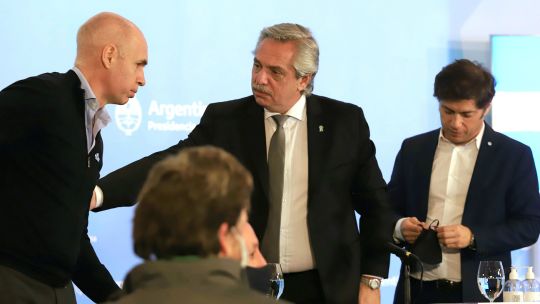 Expectativa por la reunión en Olivos.
