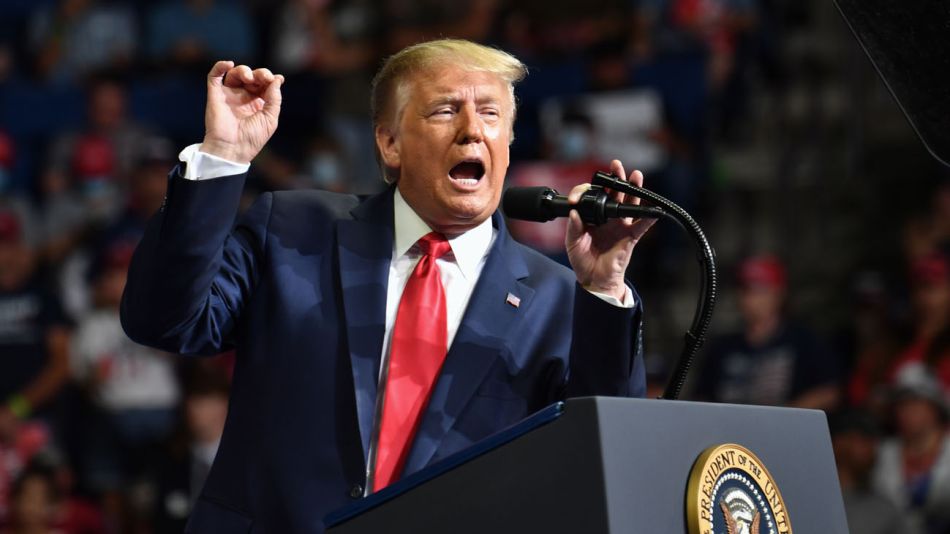 evento de campaña Donald Trump en Tulsa 20200622