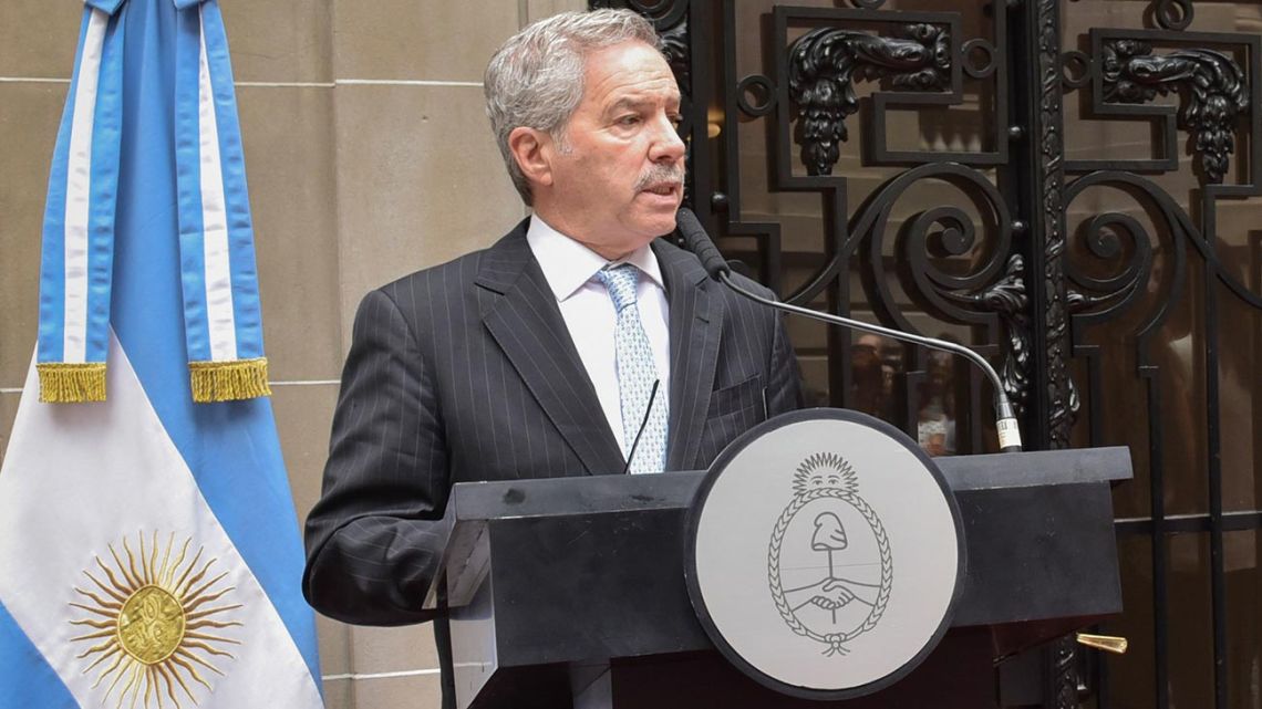 Foreign Minister Felipe Solá (File photo).