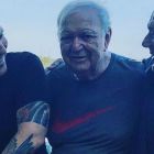 Alejandro Fantino y su papá
