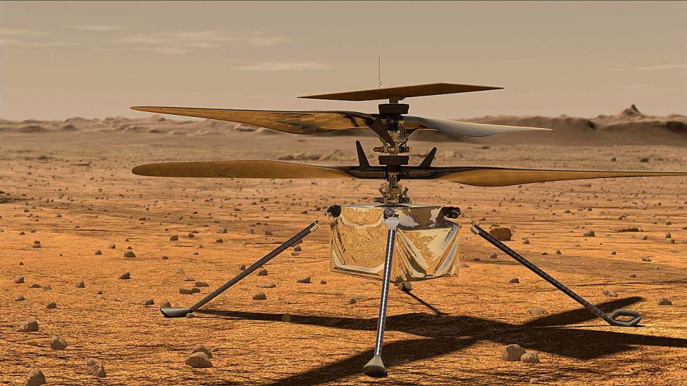 Helicóptero de la Nasa volará en Marte-20200624