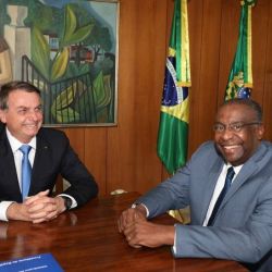 Bolsonaro con el flamante ministro Decotelli | Foto:Cedoc