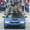 Los últimos BMW i8 fabricados en la planta de Leipzig.