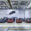 Los últimos BMW i8 fabricados en la planta de Leipzig.