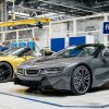 Los últimos BMW i8 fabricados en la planta de Leipzig.