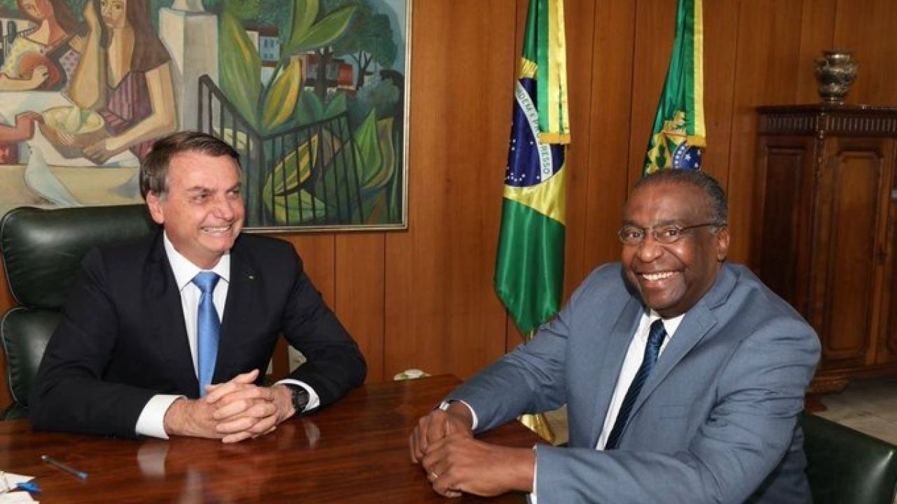 Bolsonaro con el flamante ministro Decotelli | Foto:Cedoc