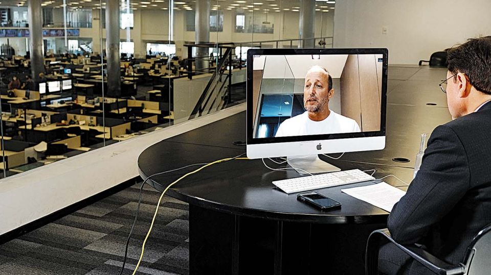 Martín Insaurralde, protagonista de Periodismo Puro, el programa de Jorge Fontevecchia en Net TV.