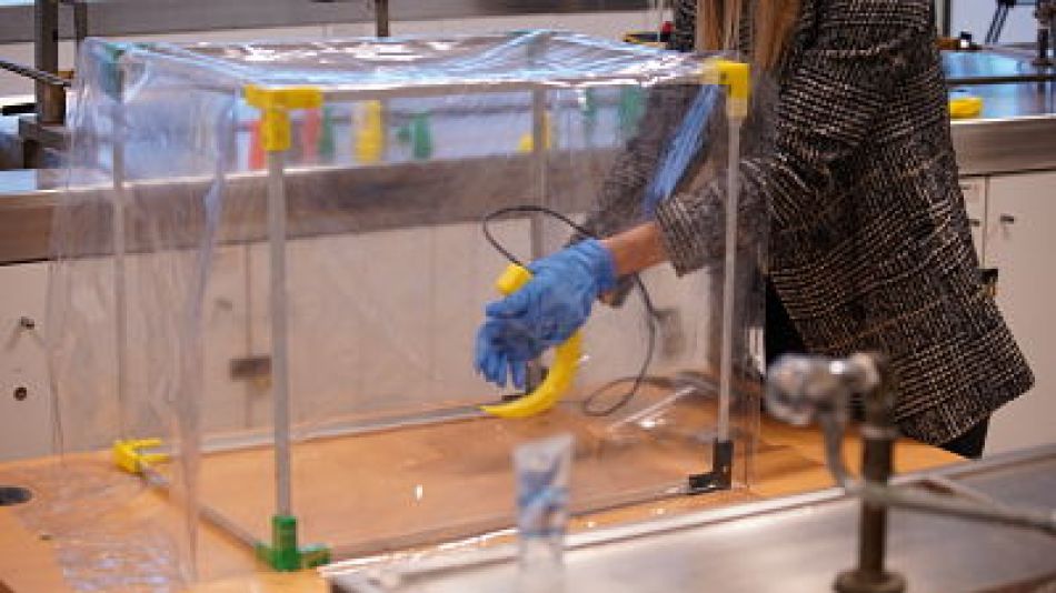 Investigadores desarrollaron nuevo dispositivo para personal de la salud