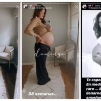 El paso a paso del crecimiento de Filipa en el viente de Paula Chaves