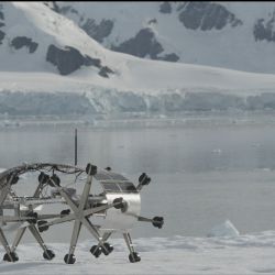 Proyecto Utopía en el suelo de la Antártida. | Foto:Joaquín Fargas