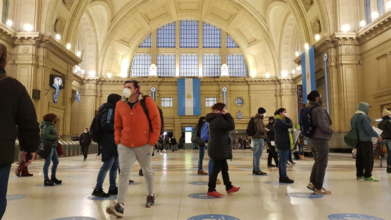 En el ingreso a Capital por la zona Sur, Puente de La Noria y Constitución.