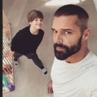 Ricky Martin y sus hijos