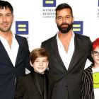 Ricky Martin y sus hijos