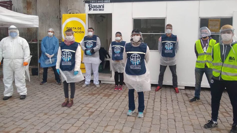 Cascos Blancos detectando personas con síntomas de coronavirus 20200701