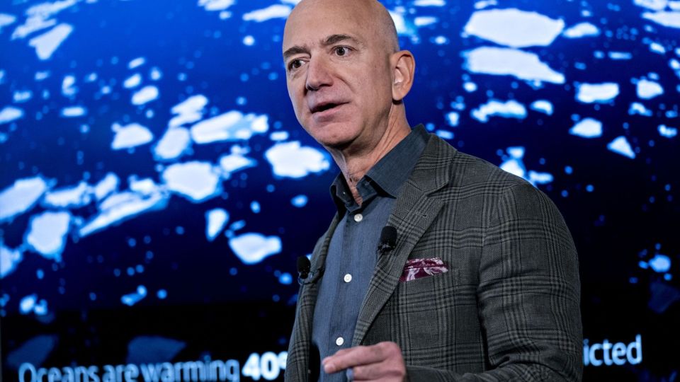 Amazon.com Inc. CEO Jeff Bezos Speaks At The National Press Club