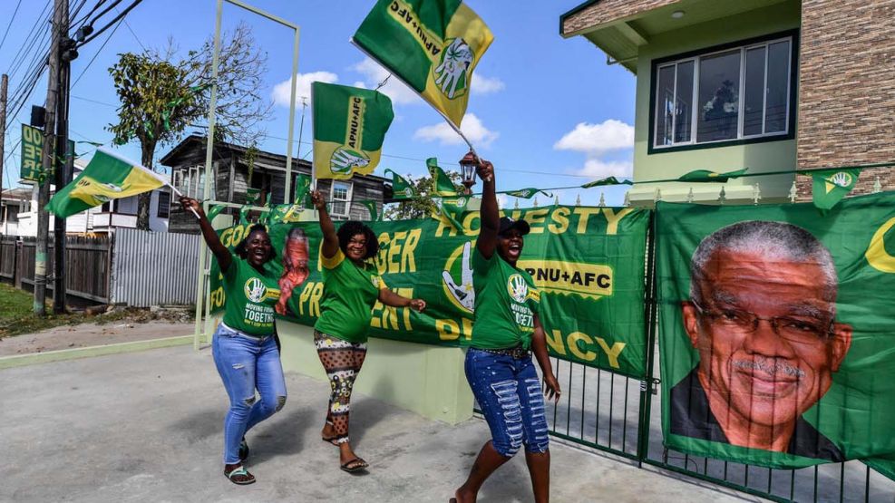 elecciones en Guyana 20200701
