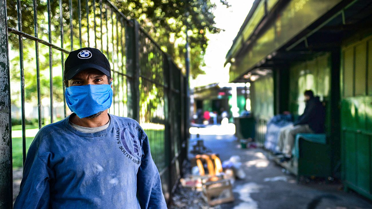 Ciudadanos del olvido, como es la cuarentena de la gente en situación de calle  