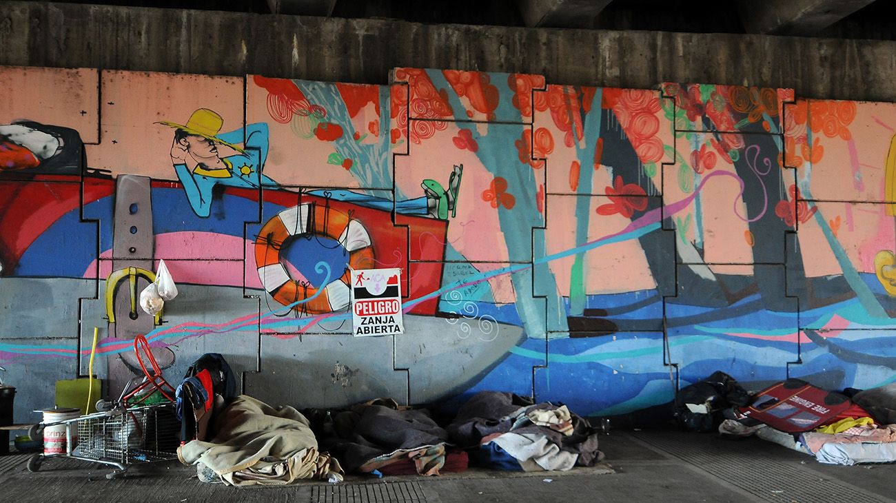 Ciudadanos del olvido, como es la cuarentena de la gente en situación de calle  