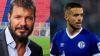 Marcelo Tinelli y Franco Di Santo