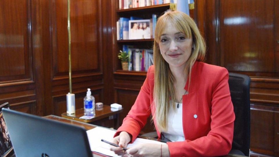 Anabel Fernández Sagasti, senadora y vicepresidenta del bloque Frente de Todos.