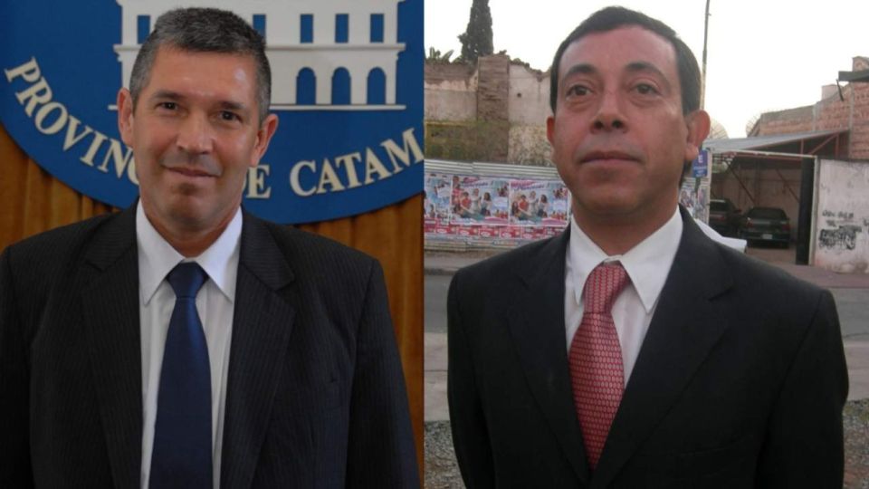 Juan Pablo Morales y Raúl Da Pra, jueces involucrados.