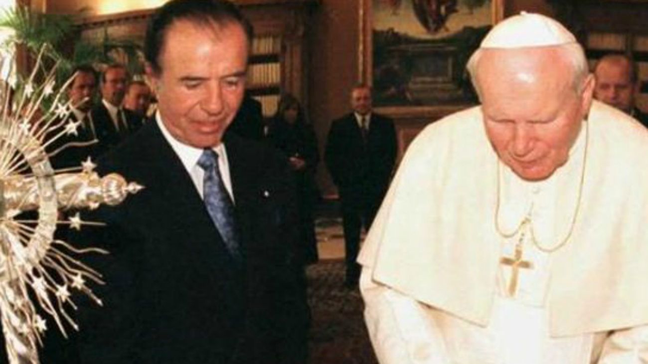 Visita al Papa Juan Pablo II.