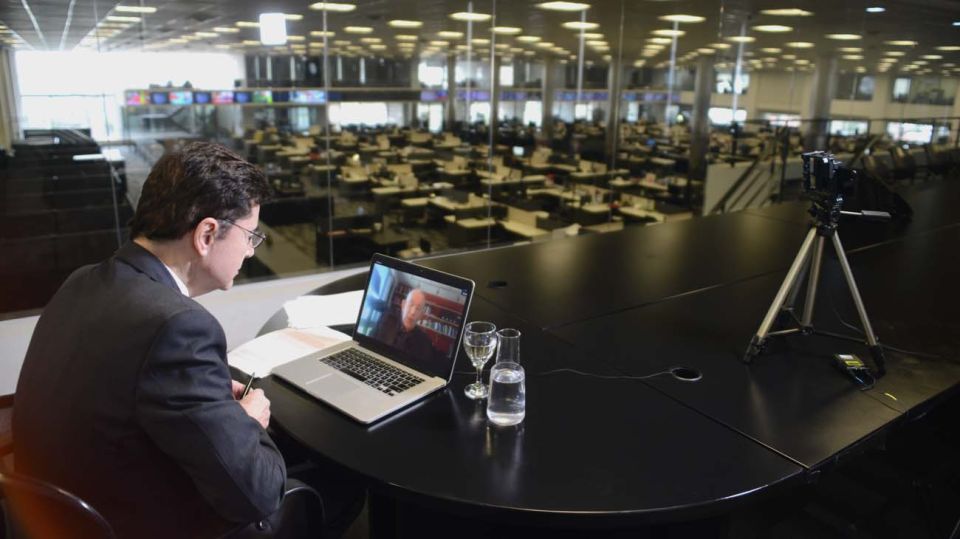 Thomas Scanlon, en la entrevista con Jorge Fontevecchia.