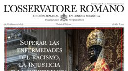 Edición semanal del Osservatore Romano.