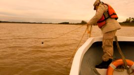 Prefectura secuestró redes en Entre Ríos.