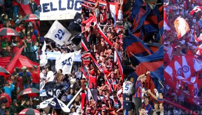BARRAS DE NEWELL'S, GIMNASIA, CHACARITA, SAN LORENZO Y ARGENTINOS.