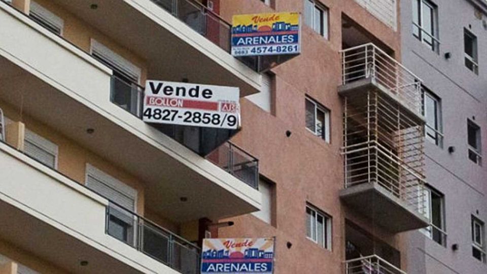 Los valores de los departamentos cayeron en noviembre en comparación al año pasado.