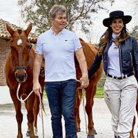 Fernando Burlando y Barby Franco abren su campo