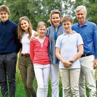 Los Reyes de Bélgica en familia