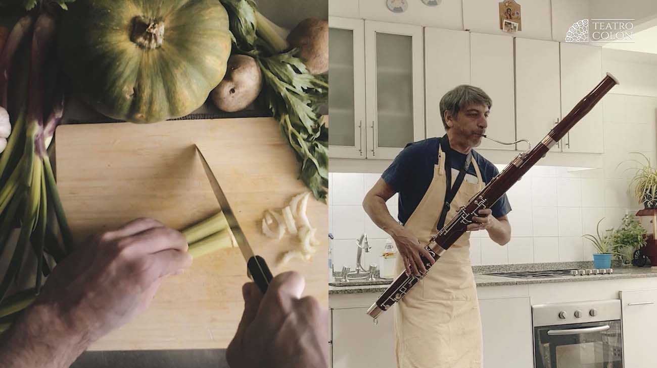 Músicos de la Filarmónica de Buenos Aires crearon una suite de Bizet con percusión vegetal.