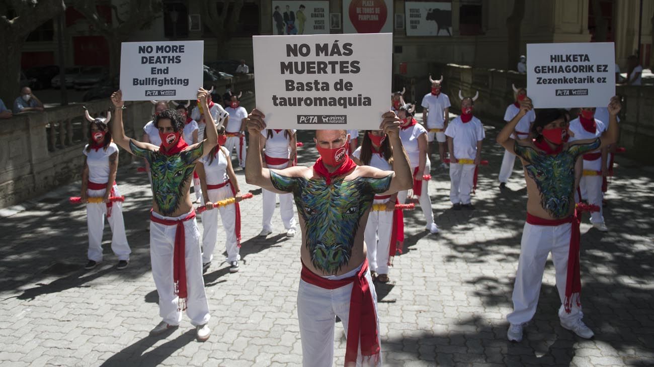La tradición de San Fermín este año sin toros.