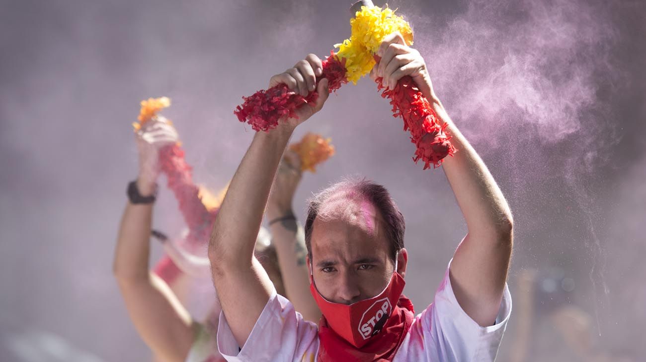 La tradición de San Fermín este año sin toros.