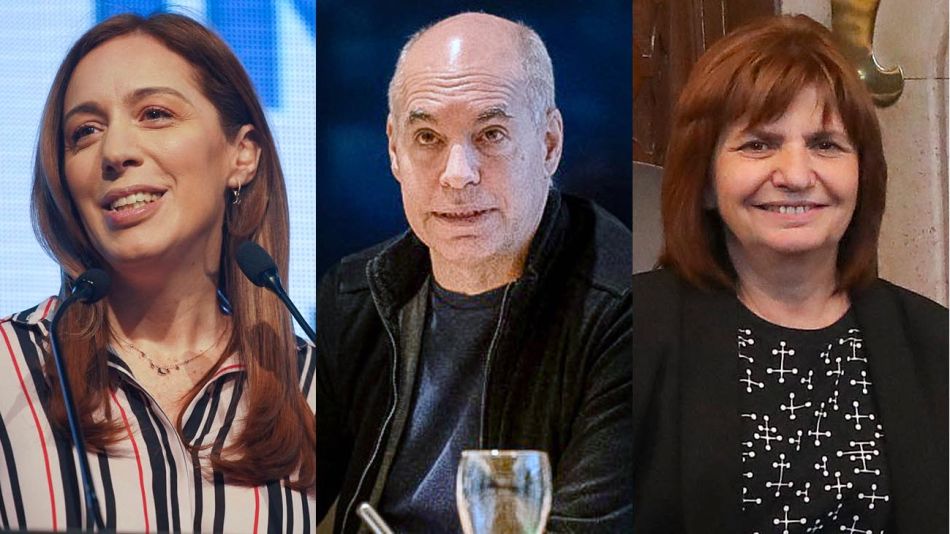 Vidal, Larreta, y Bullrich 20200707