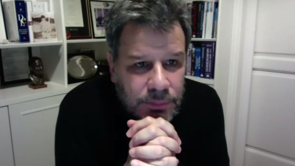 Facundo Manes fue entrevistado por los alumnos del Posgrado Perfil - USAL.