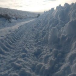 En Mencué se registró el día más frío del año: -25 ºC