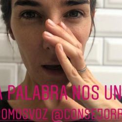 Juana Viale, bancó la campaña #SomosVoz | Foto:Instagram