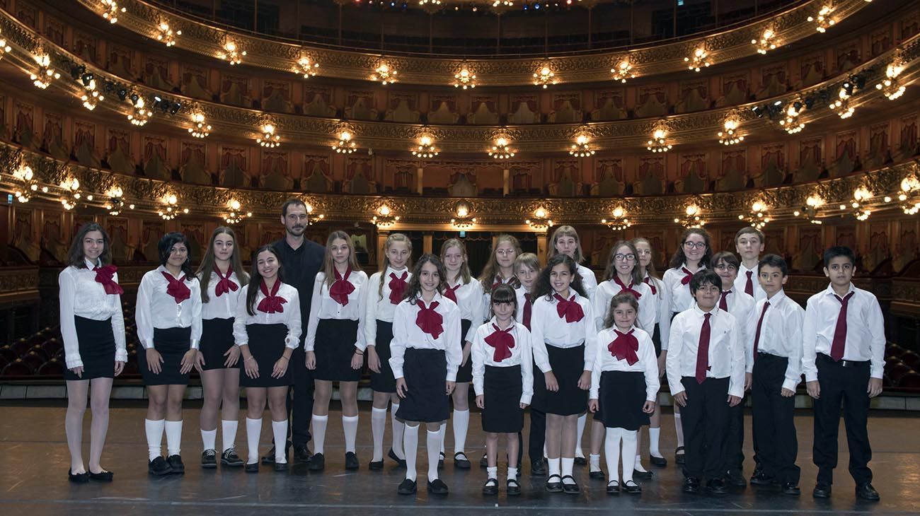 El Coro de Niños del Teatro Colón