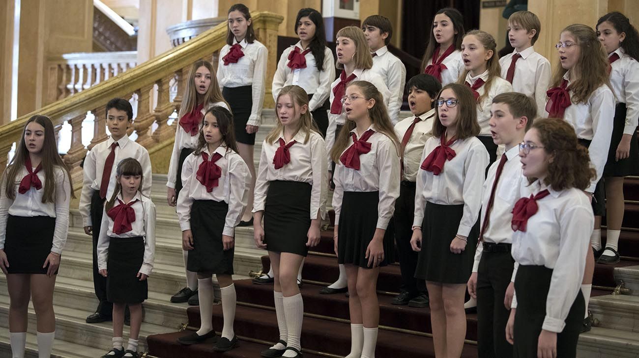 El Coro de Niños del Teatro Colón