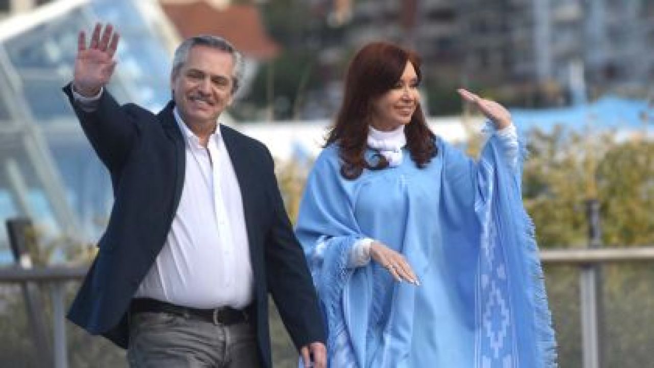 Cristina Kirchner y Alberto Fernández | Foto:CEDOC