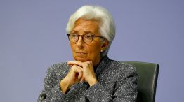 European Central Bank President Christine Lagarde Announces Rate Decision